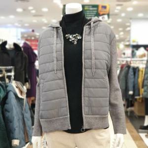 트리아나 세이브존01 20년 니트 패딩 후 드 자켓 3컬러 ag4ta30 GR