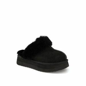 탠디 여성 퍼 슬리퍼 G24427 BLACK 5CM