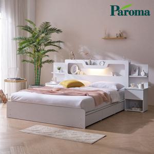 파로마 베이 페일 LED 3서랍 침대 Q 독립 유로탑 40T ODM0124