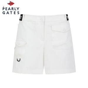 [파리게이츠] 파리게이츠 여성 로고 밴딩 미니 포켓 쇼츠 521D3PS210_WH