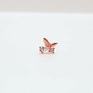 14k 나비 큐빅 피어싱 OPDJE938