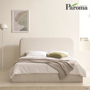 파로마 오딘 평상형 호텔식 킹사이즈 패브릭침대+유로탑독립매트