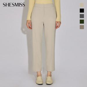 [쉬즈미스] 울 백 밴딩 슬림 팬츠_SWWSLO42050