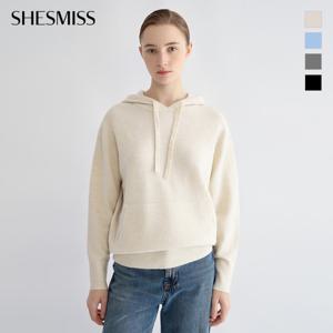 [쉬즈미스] 베이직 후드 니트 탑_SSKPOO42080