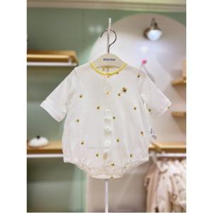 압소바HM (신생아선물)이코 7부 바디슈트(25년봄신상) (A2110681)