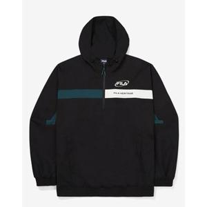 [휠라] FILA 남여공용 유니 헤리티지 뉴블럭 아노락 자켓 FS2JKF3102XBLK