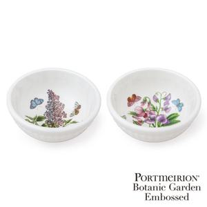 [포트메리온]보타닉가든엠보스드 대접 14cm 2p(A,B)(BK)