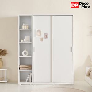 데코파인 그란 슬라이딩 1600 A세트 옷장 오픈선반장 안방 작은