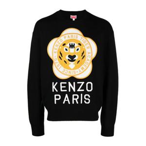 겐조 그래픽 타이거 모티프 저지 스웨터 FD65PU429 3BB99J