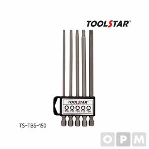 자재 툴스타 별비트세트 TS-TBS-150 드라이버비트 별 비