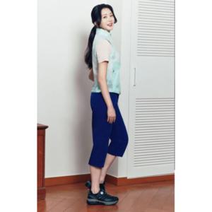 [콜핑]LD18 여성 여름 HI-COOL 사이드밴드 7부등산바지 KVP0286W