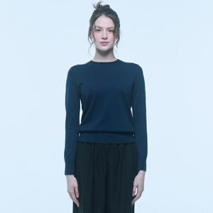 [유닛]캐시미어 블렌디드 비키 풀오버 (ZFKKCN10BN-NAVY)