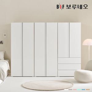 [착불] 보루네오 리키 2400 AA세트 옷장 이불장 안방 작은방 원룸 서랍