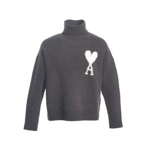 [아미] 하트 스웨터 니트 UKS425KN0032_061_DARK GREY