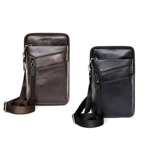 HII 미니 가죽백 핸드폰 크로스백 캐주얼 보조백 힙색