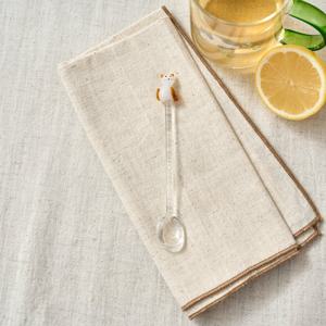 [모던하우스] L 뚱냥이 내열 유리 스푼 점박이냥 14.5cm