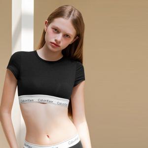 [캘빈클라인 언더웨어] 여성 아이콘 코튼 모달 티셔츠 브라렛 QF7213AD-UB1