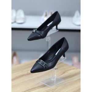 바이로쏘 세이브존06 가죽 포인티드 토 슬림힐 5.5cm 펌프스 (BY)25S12422BI2