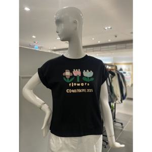 르니앤맥코이 진주 튜울립 티셔츠 (MM05TS517FJY)