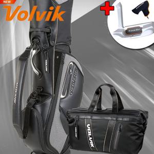[볼빅]25년 VOLVIK 퍼포먼스 스포티 스탠드백 골프백세트[블랙]