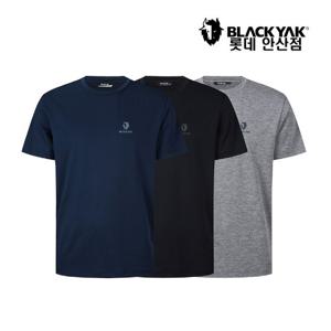 블랙야크 남녀공용 라운드 트리플 반팔티 1BYRTXU901