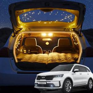 쏘렌토 MQ4 차박 식빵등 LED 트렁크 조명 감성무드