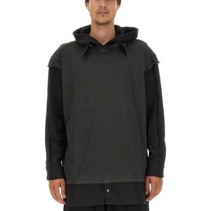 MM6메종마르지엘라 저지 코튼 후드티셔츠 S52NH0010_STJ381955