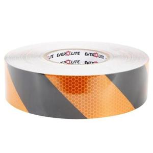 에버라이트 고휘도위험반사테이프 황/흑 100x22.8M 소모품