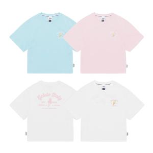 K252GTS920 여아 그래픽 반팔 3종택 1