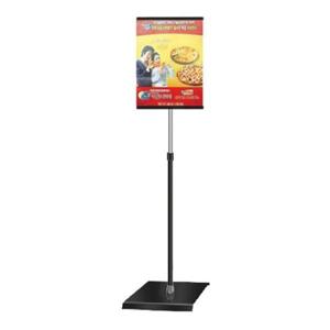 삼화 포스터스탠드 단면삽입식 IP-02QBK A3 1폴 사각. 포스터스텐드 스텐드 알림판스탠드 게시판스탠드 오