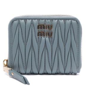 [미우미우] 25SS 여성 마테라쎄 지퍼 카드지갑 (5MM268 AFPP F0035 25S)