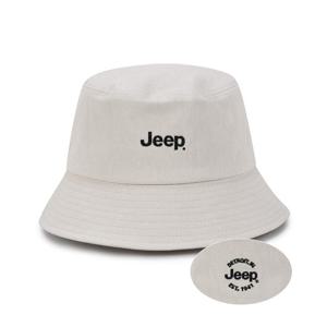 [지프]JQ0GCU991 아이보리 25년 남녀공용 지프 로고 버킷햇