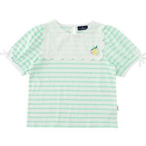 [블루독]블루독 퍼프 스칼럽 자수 반팔 티셔츠(24315-332-59)_MN