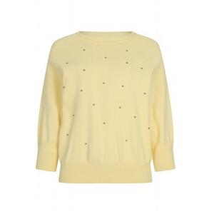 [예쎄](예쎄) 원형 장식 7부 니트(YW05KP42C)