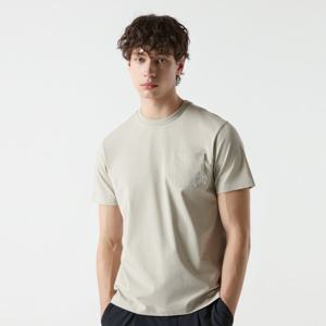 [먼싱웨어][30%OFF]남성 에센셜 라운드 티셔츠 라이트베이지(MQ221MTS41)