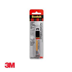3M 스카치 티타늄 커터 칼날 소형 9mm 리필 TI-RS 칼심 커터칼날 커터칼심 사무용칼날 사무용칼심 가정용칼