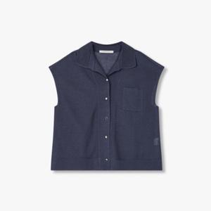 보브  (7195250100) 칼라 드롭 숄더 니트 베스트