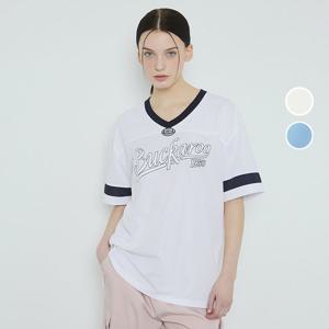 [버커루]여성 매쉬 풋볼 져지 반팔 티셔츠 B242TS730P