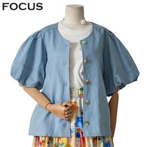 [포커스] 소매볼륨린넨자켓(FM4C4JK4033)