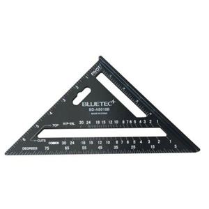 블루텍-삼각자 각도자 BD-AS018B 187x187x264mm (1EA) 건축삼각자 디자인삼각자 인테리어삼각자 철자 설계