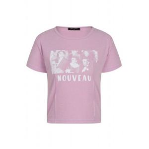 [레코브](레코브) 골지 프린팅 반팔 티셔츠(LG41C8ST036X)