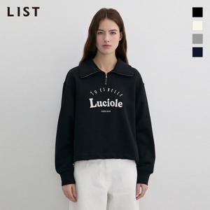 [리스트] 자수 반집업 카라 스웻셔츠_TWJTSP52030