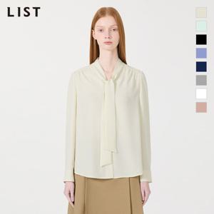 [리스트] 브이넥 타이 블라우스_TWWBLP52010