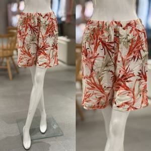 [비너스]바캉스 리조트룩 레드 하와이안 홈웨어 잠옷바지 (VEP3923F)