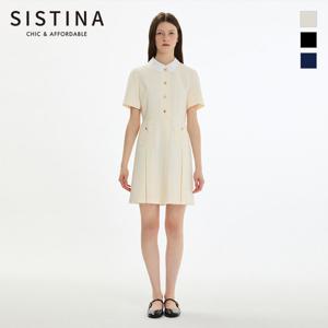 [SISTINA] 인기 투웨이 트위드 미니 원피스_AWWOPP21130