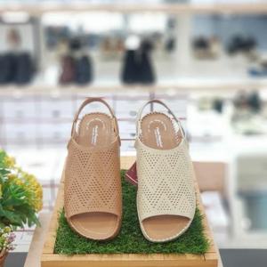 허시파피 세이브존04 여성컴포트캐주얼스티치밴딩논슬립펀칭샌들 3333FN033,333FN034