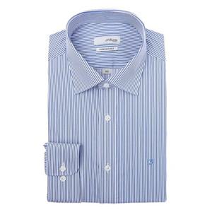 [듀퐁셔츠] (SE5SM22LS759SNY) 25 S S  네이비 구김적은 스트라이프 긴소매 슬림핏 셔츠