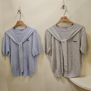 스테파니 HC07 자수 케이프 니트 A25SW5232