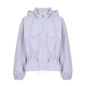 [에이비에프지]셔링 디테일 오버핏 후드 야상 점퍼 APZ5HU04G