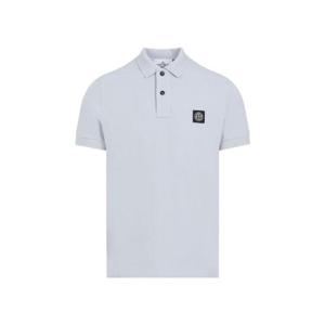 Stone Island 로고 패치 반팔 폴로셔츠 K1S1522002SCS0017 V0041 TP934623132